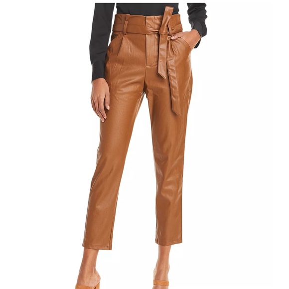 Lucy Paris
Faux Leather Paperbag-Waist Pants - 100% Exclusive - Picture 1 of 2